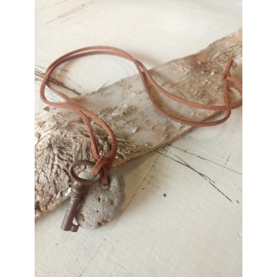 Hagstone sleutel amulet Hagstone sleutel amulet